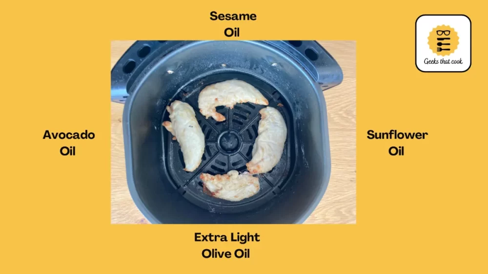 Oil Testing in an Air Fryer