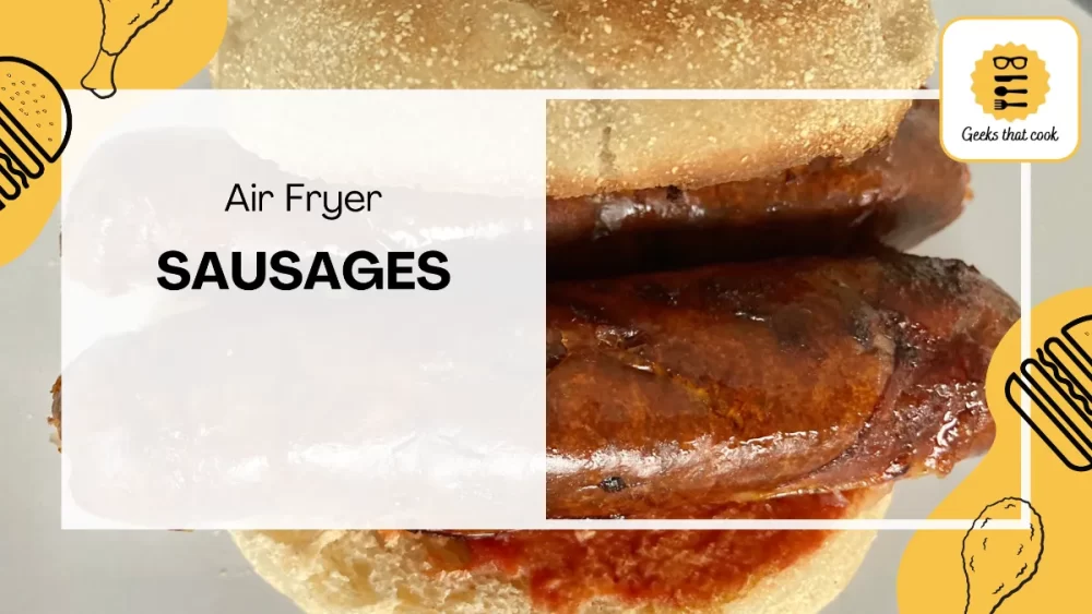 Air fryer sausages