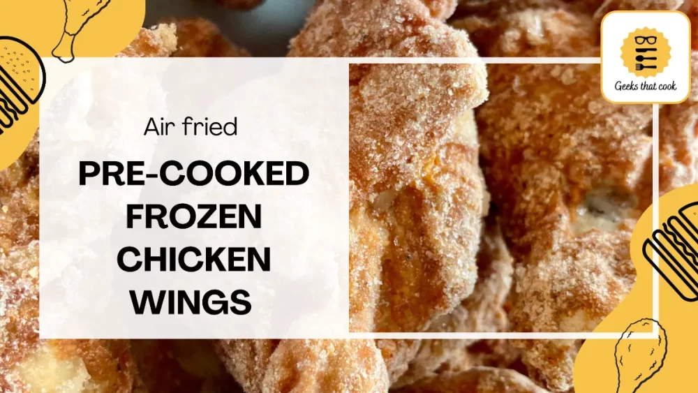 Air Fried Pre-Cooked Frozen Chicken Wings