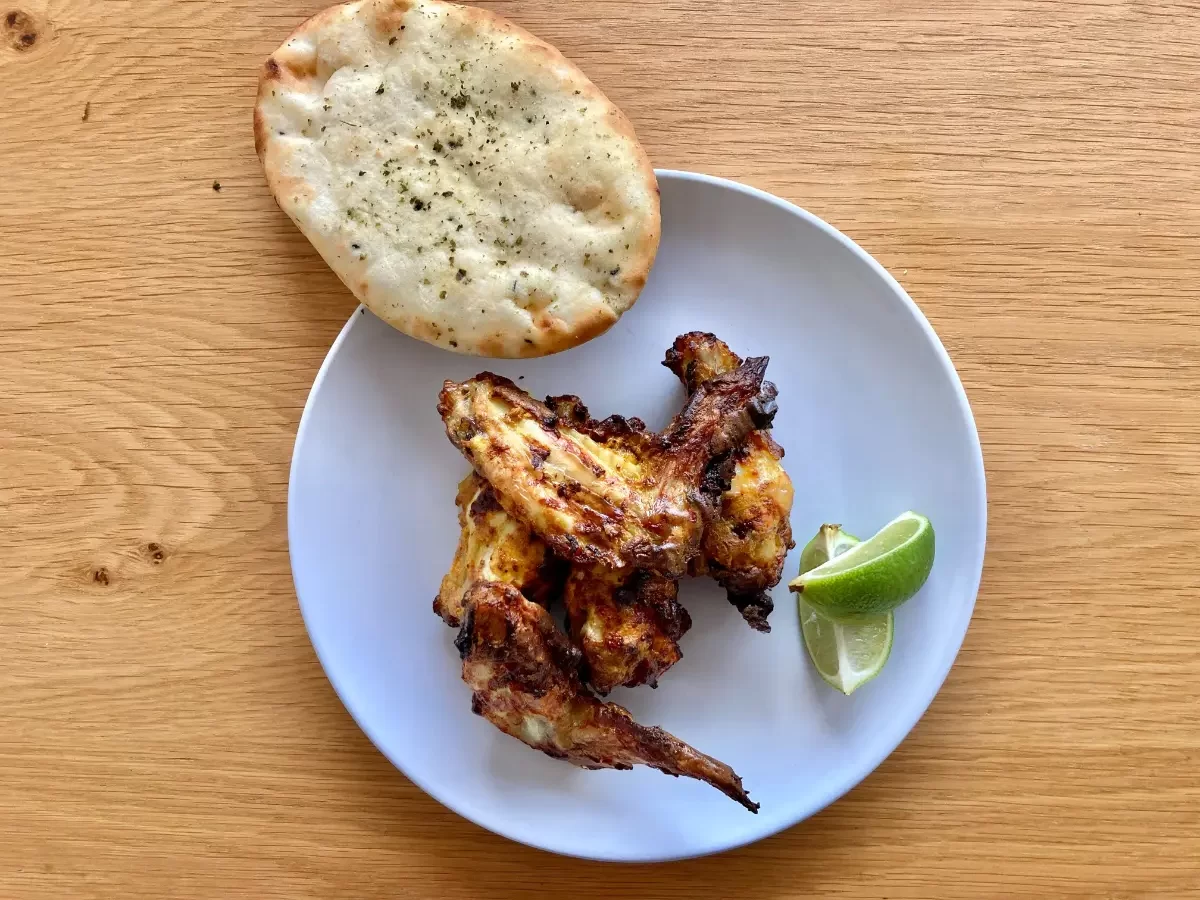 Air Fried Tandoori Chicken Wings