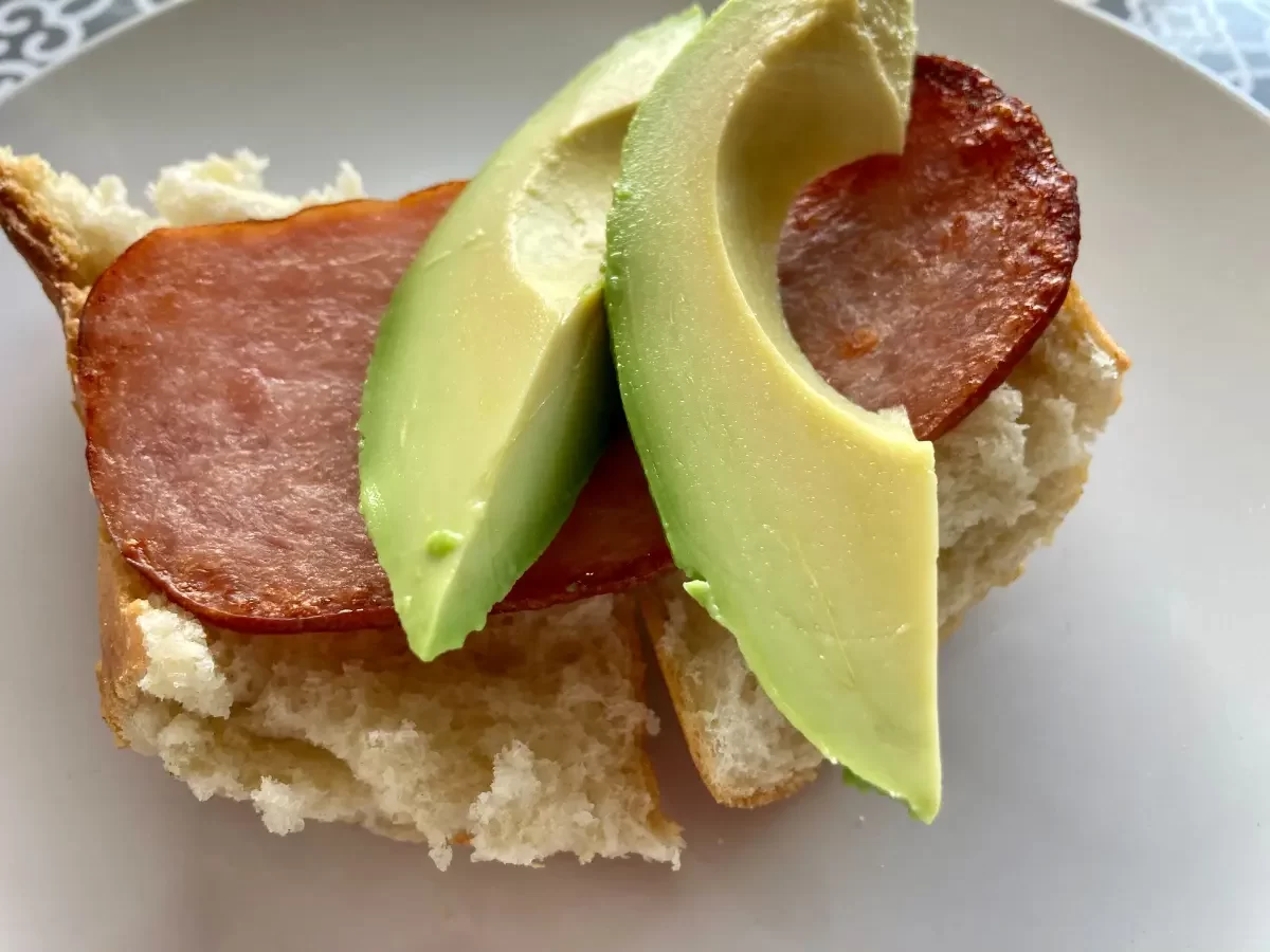 Air Fried Turkey Bacon & Avocado