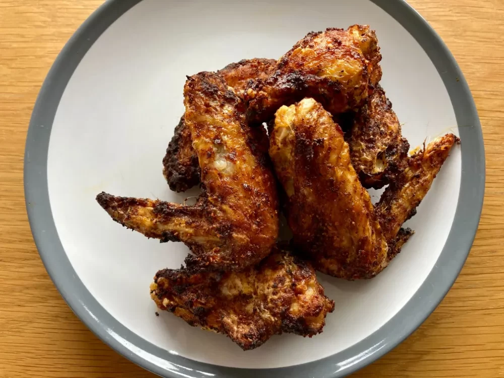 Air Fried Frozen Chicken Wings