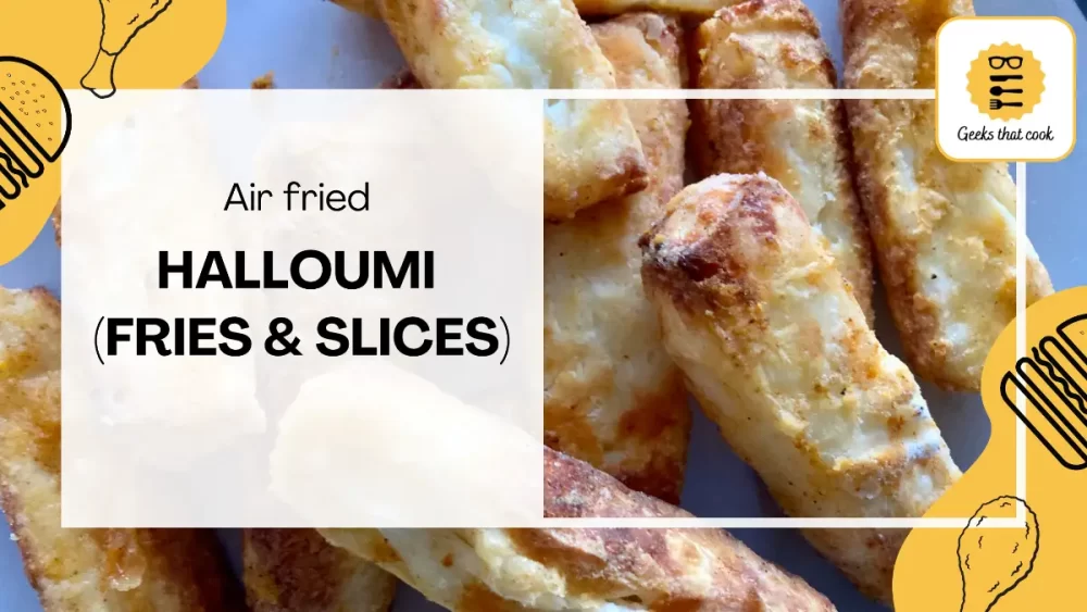 Air Fried Halloumi Fries Feature