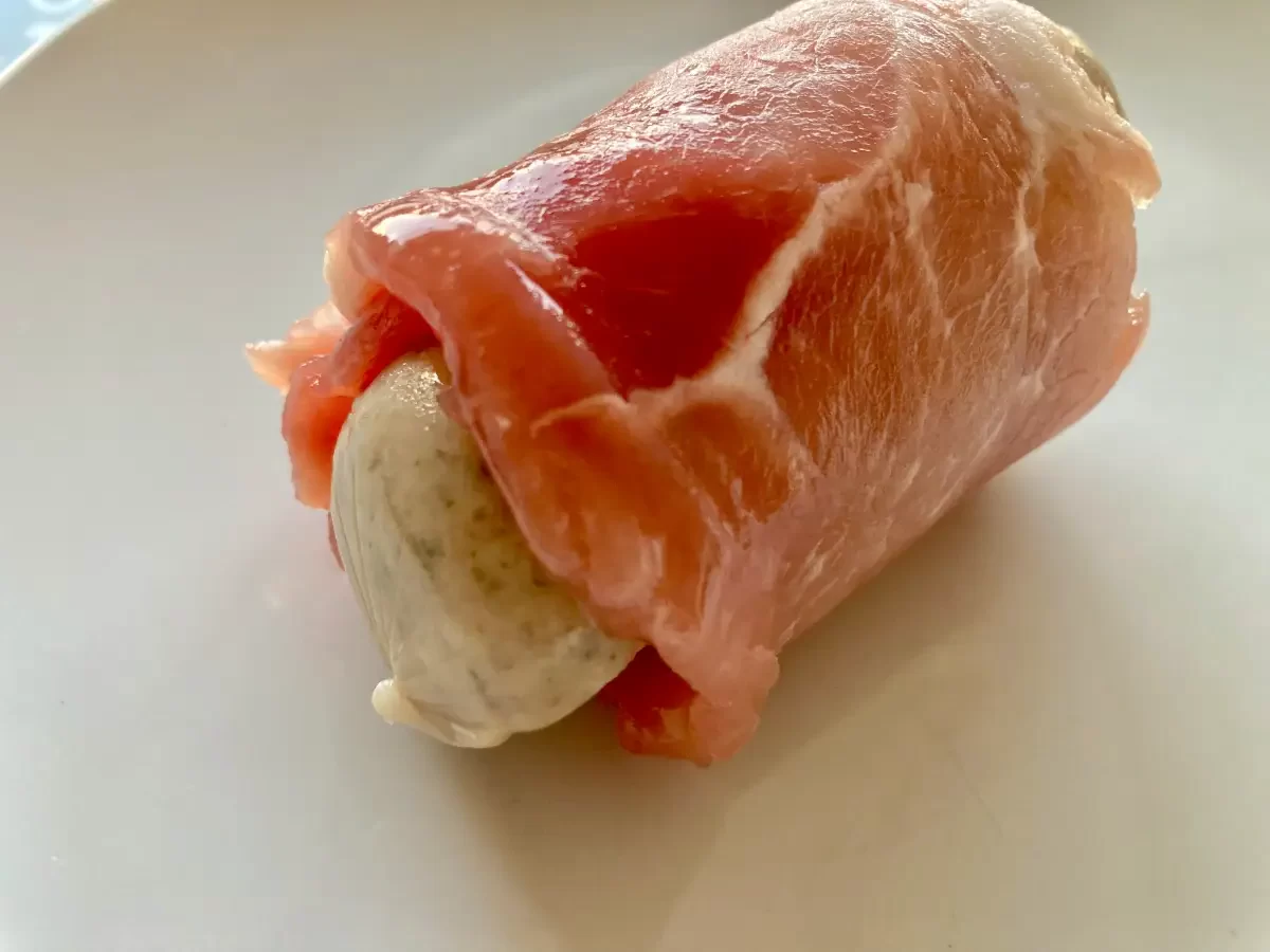 Homemade pig in a blanket